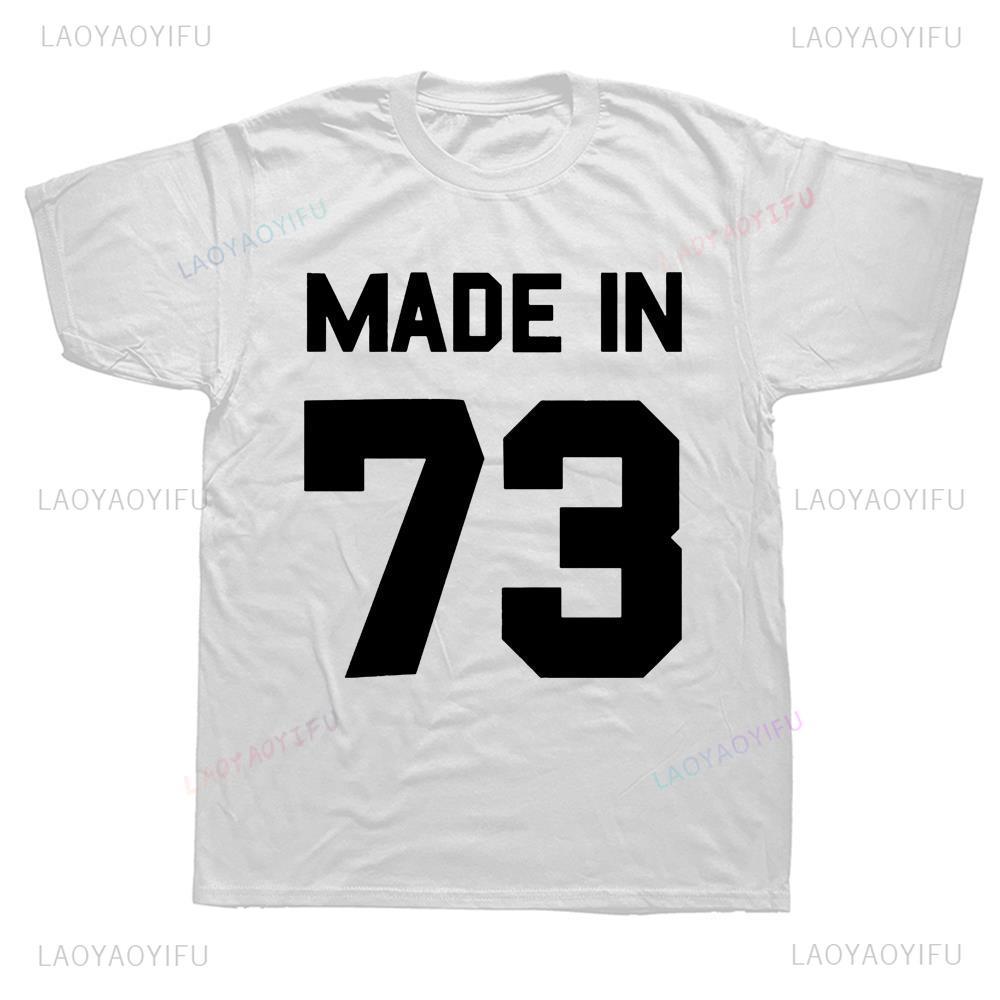 Hot Sale Made in 73 Graphic Cl - Streetwear Brand T Shirt review and price