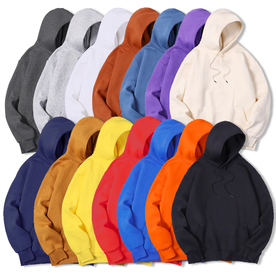 Men's Solid Color Hooded Sweat - Streetwear Brand Jersey review and price