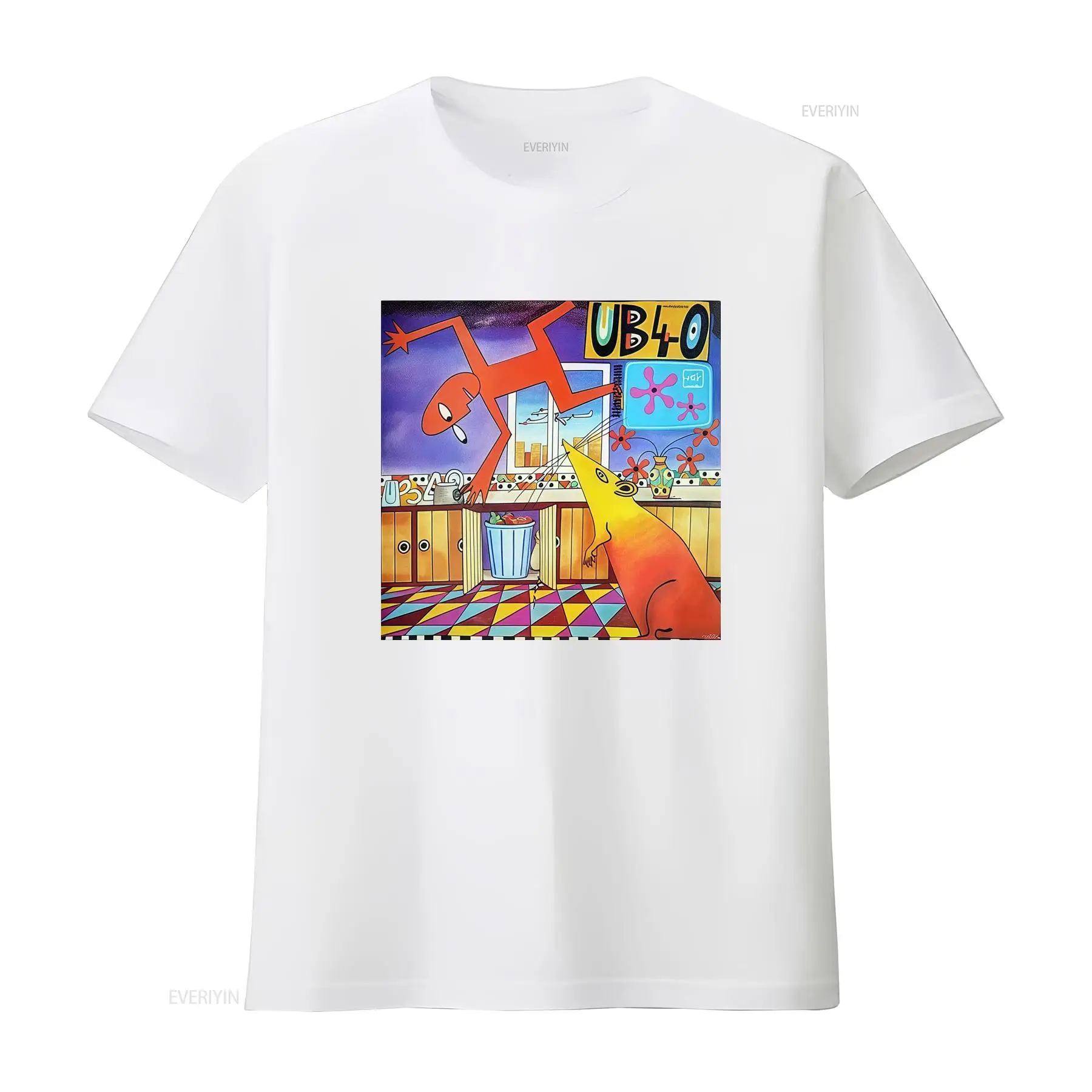 UB40 Rat In The Kitchen T Shir - Streetwear Brand Graphic Designer review and price