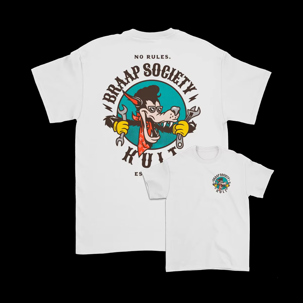 NO RULES. Repair Big Bad Wolf  - Streetwear Brand Japanese review and price