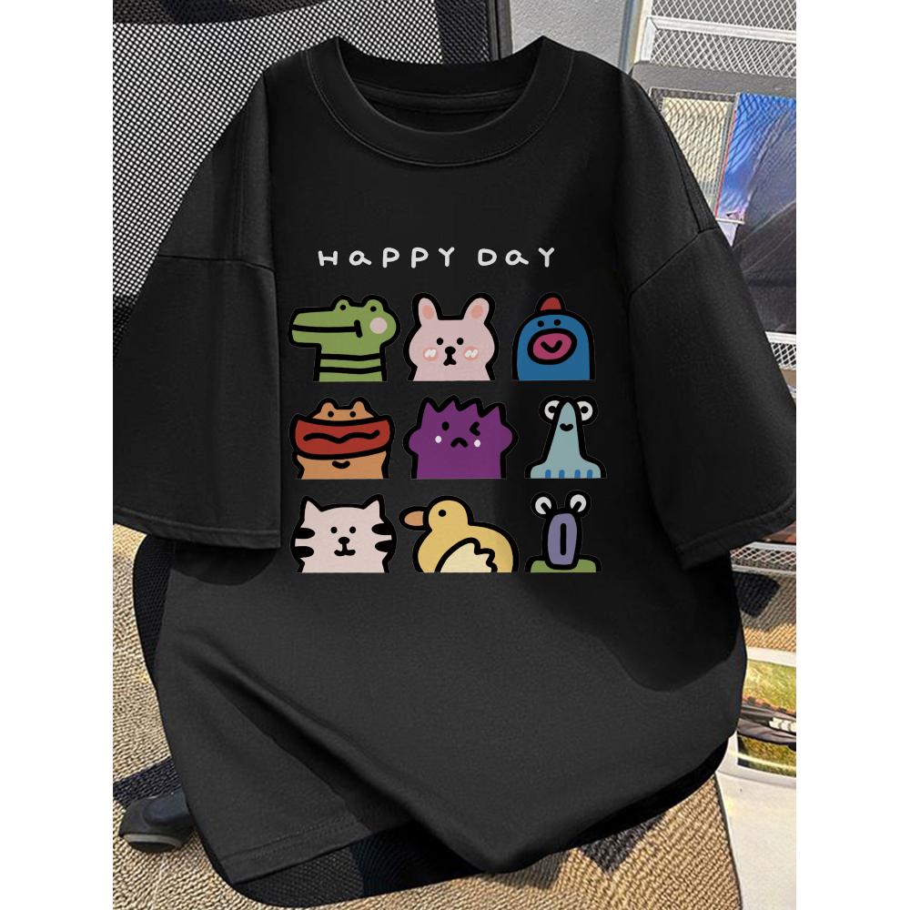 Cotton T-shirt Funny Graphic D - Streetwear Brand Graphic Designer review and price