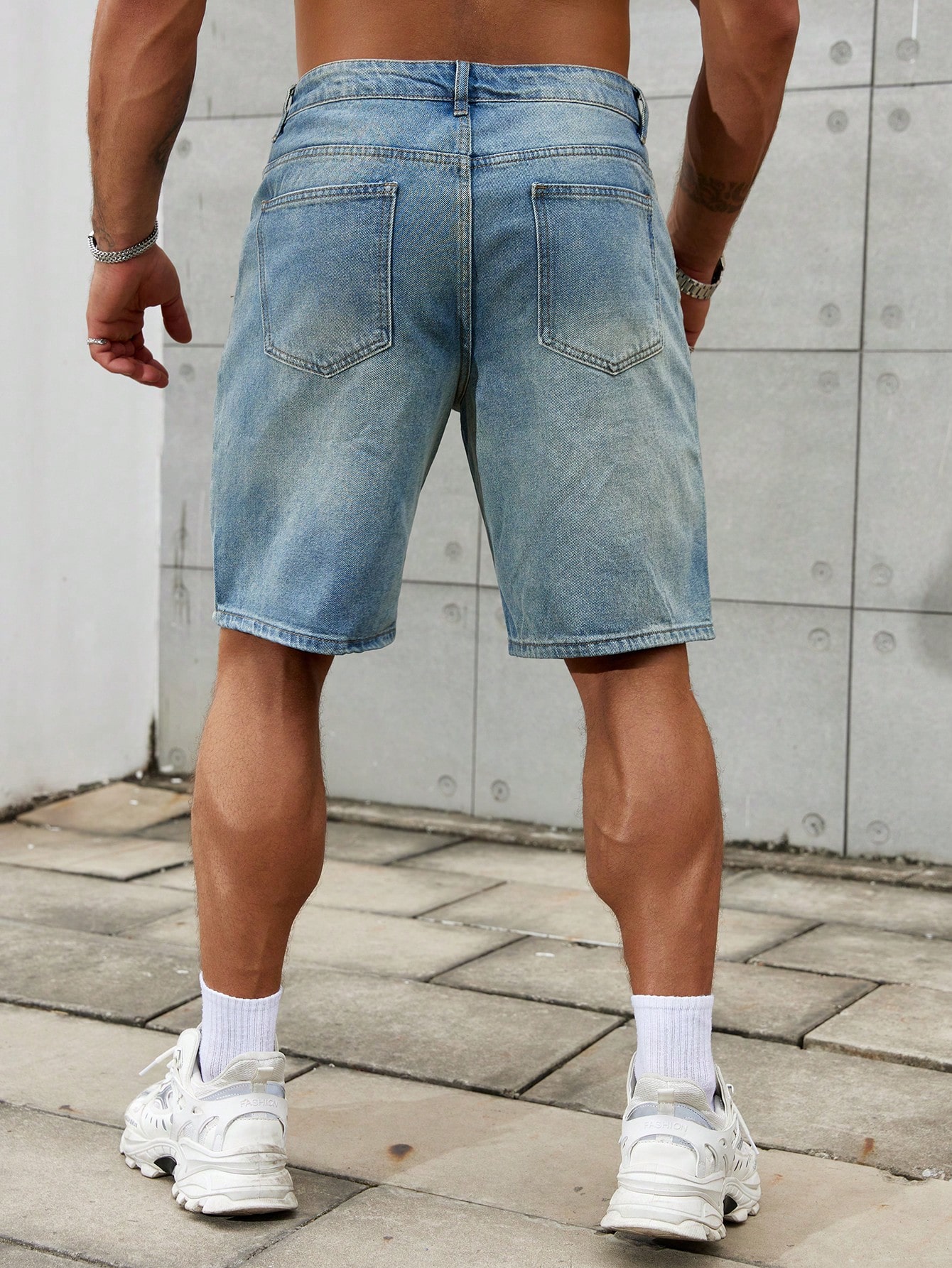 New Fashion Mens Ripped Short  - Streetwear Brand Marketing review and price