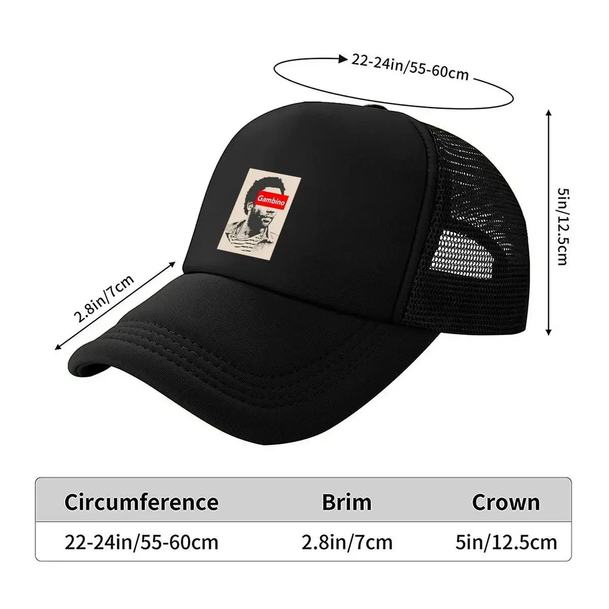 2026 “Gambino Portrait” - Stre - Cap Streetwear Brand review and price