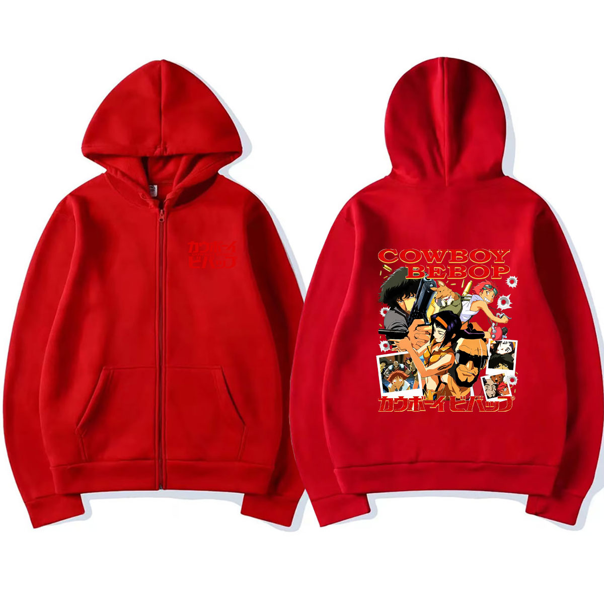 Anime Cowboy Bebop Zipper Hood - Streetwear Brand Hoodie review and price