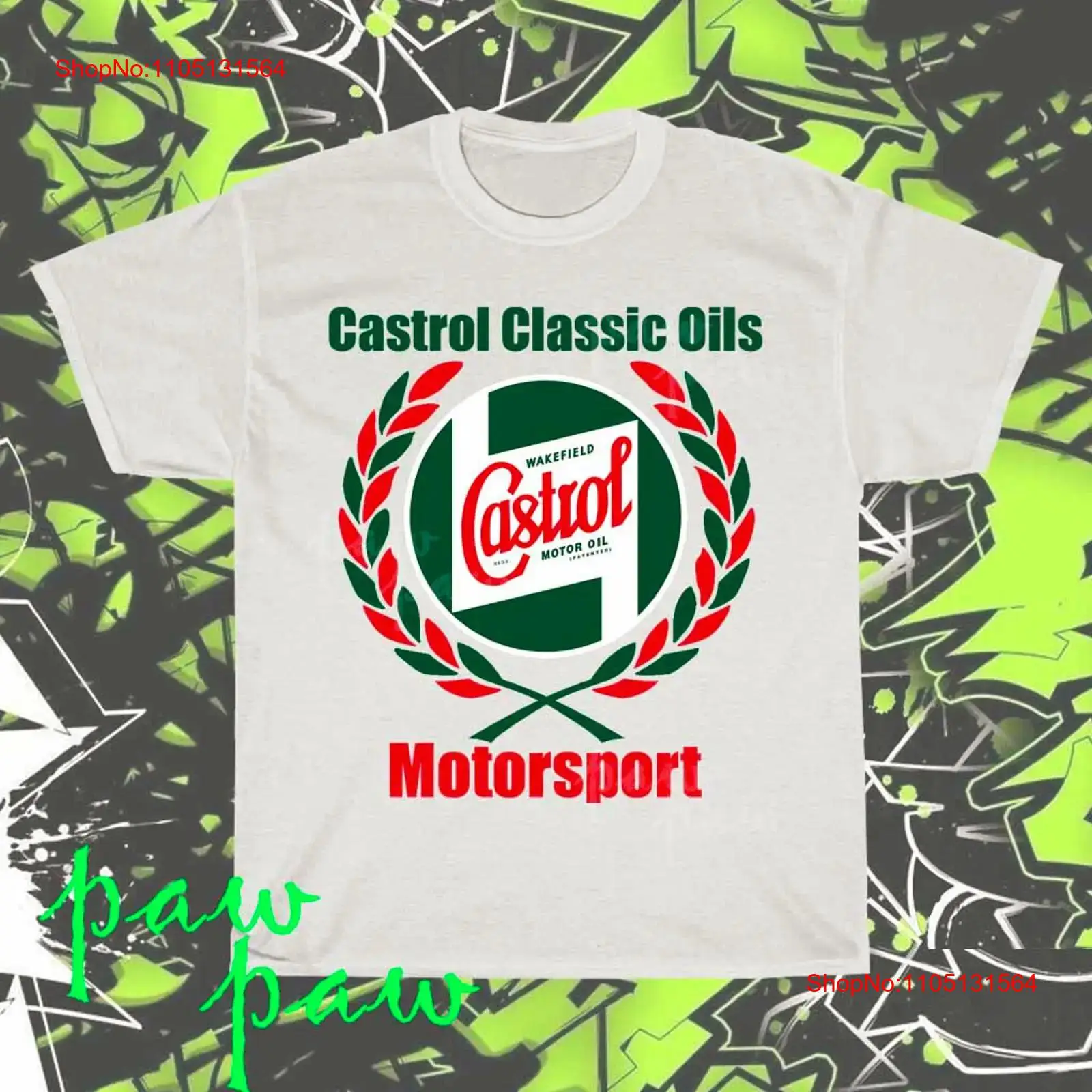 Brand New Castrol Oil Logo Ame - Streetwear Brand Graphic Designer review and price