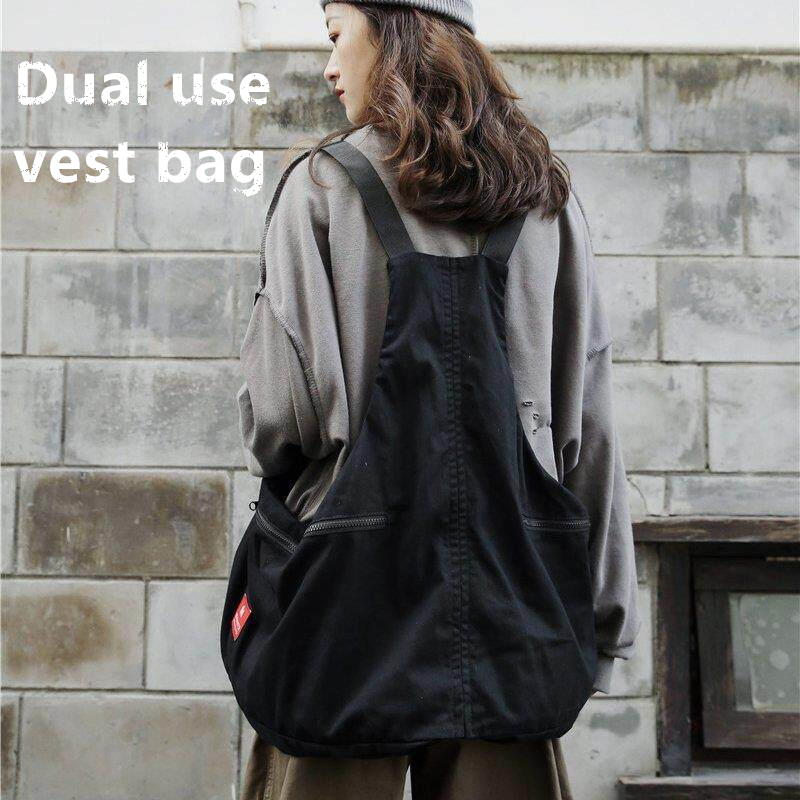 Vest Style Dual-Use Backpack,  - Streetwear Brand Backpack review and price